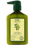 CHI Naturals Olive Oil Hair&Body Shampoo Šampon Za Lase 340 ml