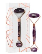Crystallove Amethyst Roller Masažer Obraza 1 kos