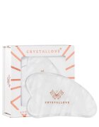 Crystallove Clear Quartz Gua Sha Masažer Obraza 1 kos
