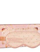 Crystallove Crystalized Silk Eye Mask Rose Gold Maska Za Spanje 1 kos