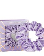 Crystallove Crystalized Silk Scrunchie Lilac Elastika Za Lase 1 kos