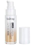 IsaDora Skin Beauty Perfecting & Protecting Foundation SPF 35 Light Honey Tekoča Podlaga 30 ml