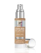 IT Cosmetics Your Skin But Better Foundation + Skincare Tan Warm Tekoča Podlaga 30 ml