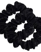 StarSilk Elastike Za Lase Silk Hairband Midi Black Moon Elastika 2 kos