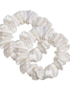 StarSilk Elastike Za Lase Svilena Gumica Twinkling White Elastika 1 kos