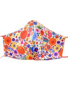 Tie-Me-Up! Silk Mask Flying Colors Red Maska Za Obraz 1 kos