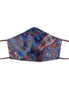 Tie-Me-Up! Silk Mask London Paisley Bordo Maska Za Obraz 1 kos