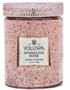 VOLUSPA Sparkling Rose Small Jar Candle Dišeča Sveča 156 g
