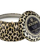 VOLUSPA Suede Noir Mini Tin Candle Dišeča Sveča 113 g