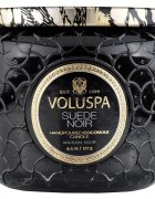 VOLUSPA Suede Noir Petite Jar Candle Dišeča Sveča 127 g