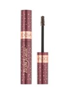 ZOEVA Brow Jeanie Boosting Fibre Gel Black Brown Za Obrvi 35 ml