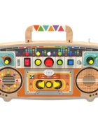 2Kids Toys Activity Board Wooden FM Radio aktivnostna igrača 12m+ 1 kos
