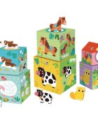 2Kids Toys Animal Blocks kocke 12m+ 12 kos