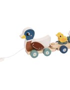 2Kids Toys Pull-along Toy Duck Family vlečna igrača 12m+ 1 kos