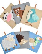 2Kids Toys Sensory Pictures Animals slikanica 6 kos