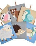 2Kids Toys Sensory Pictures Animals slikanica 6 kos