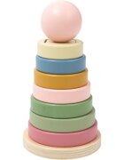 2Kids Toys Stacking Tower Toy natikanka z obročki 12m+ 1 kos