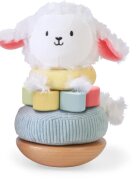 2Kids Toys Stacking Tower Toy Sheep natikanka z obročki 18m+ 5 kos