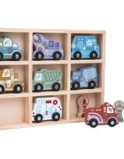 2Kids Toys Wooden Car Set komplet igrač 2y+ 12 kos