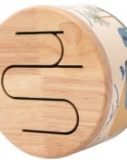 2Kids Toys Wooden Drum Safari glasbena igrača 18m+ 1 kos