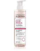 A-Derma Exomega Calming Cleansing Gel čistilni gel za odstranjevanje ličil s pomirjajočim učinkom 200 ml