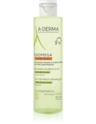 A-Derma Exomega Control 2 in 1 emollient cleansing gel gel za prhanje za suho do atopijsko kožo 200 ml