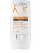 A-Derma Protect X-Trem Invisible Stick zaščitna paličica za občutljive predele kože SPF 50+ 8 g
