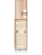 AA Wings of Color Gentle Nude Foundation tekoči puder z vlažilnim učinkom odtenek 404 Natural Beige 30 ml