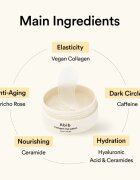 Abib Collagen Eye Patch Jericho Rose Jelly blazinice za pod oči proti gubam zabuhlosti in temnim kolobarjem 60 kos