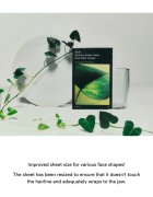 Abib Gummy Sheet Mask Heartleaf Sticker pomirjevalna tekstilna maska primerno tudi za občutljivo in problematično kožo 27 ml