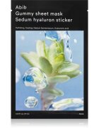 Abib Gummy Sheet Mask Sedum Hyaluron Sticker globinsko vlažilna maska z gladilnim učinkom 27 ml