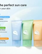 Abib Heartleaf Mild Sunscreen Relief Tube krema za sončenje za obraz s pomirjajočim učinkom SPF 50+ 50 ml