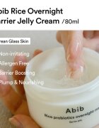 Abib Rice Probiotics Overnight Mask Barrier Jelly nočna maska za obraz za intenzivno vlažnost 80 ml