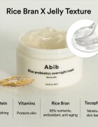 Abib Rice Probiotics Overnight Mask Barrier Jelly nočna maska za obraz za intenzivno vlažnost 80 ml