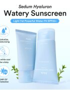 Abib Sedum Hyaluron Watery Tube Sunscreen krema za sončenje za obraz s pomirjajočim učinkom SPF 50+ 50 ml