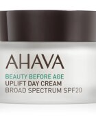 Ahava Beauty Before Age lifting krema za posvetlitev in zgladitev kože SPF 20 50 ml