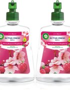 Air Wick Cherry Blossom & Raspberry Duo osvežilec zraka nadomestno polnilo