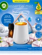 Air Wick Essential Mist Linen & White Orchid aroma difuzor s polnilom 1 kos