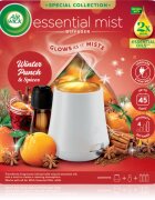 Air Wick Essential Mist Winter Punch & Spices aroma difuzor s polnilom + baterija 20 ml