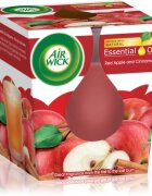 Air Wick Essential Oil Red Apple & Cinnamon dišeča sveča 105 g