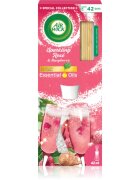 Air Wick Essential Oils Sparkling Rosé & Rasberry aroma difuzor s polnilom 25 ml