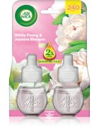 Air Wick Essential Oils White Peony & Jasmine Blossom polnilo za aroma difuzor 2x19 ml