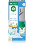 Air Wick Freshmatic Cool Linen & White Lilac avtomatski osvežilec zraka s polnilom 250 ml