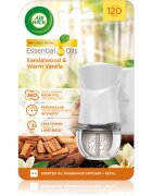 Air Wick Sandalwood & Warm Vanilla električni osvežilec zraka s polnilom 19 ml