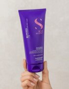 Alfaparf Milano Semi di Lino Blonde vijoličen balzam za blond lase in lase s prameni 200 ml