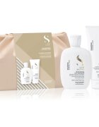 Alfaparf Milano Semi di Lino Diamond Duo Kit darilni set za osvetljevanje kože in hidratacijo 2 kos