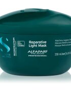 Alfaparf Milano Semi di Lino Reconstruction Reparative Light Mask regeneracijska maska za poškodovane lase za tanke lase 200 ml