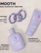 Alfaparf Milano Semi di Lino Smooth Duo Kit darilni set za neobvladljive lase 3 kos