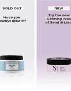 Alfaparf Milano Semi di Lino Style&Care Defining wax modelirni vosek za obliko 75 ml
