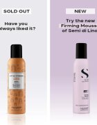 Alfaparf Milano Semi di Lino Style&Care Firming mousse pena z močnim utrjevanjem za lase 250 ml